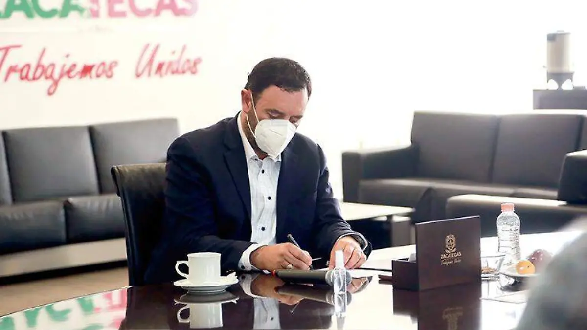 Alejandro Tello Cristerna, gobernador de Zacatecas emitió un mensaje exhortando a establecer una mesa de diálogo